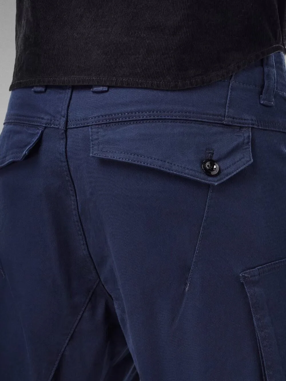 G-Star Raw Zip Pocket 3D Skinny Cargo Pant Navy Mens 32x32 Streetwear Casual